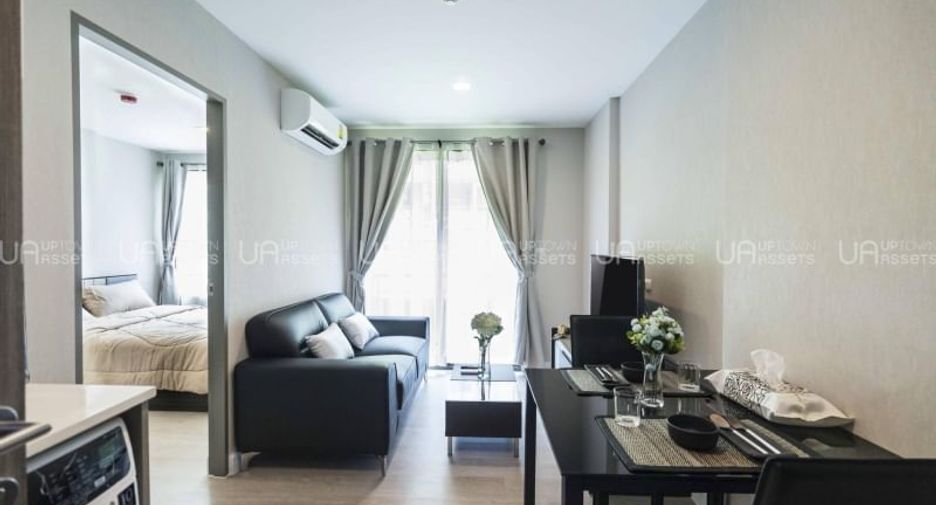 Condo en alquiler de 1 habitaciones en Huai Khwang, Bangkok