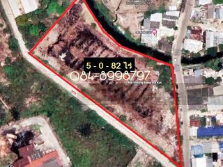 For sale land in Phra Samut Chedi, Samut Prakan