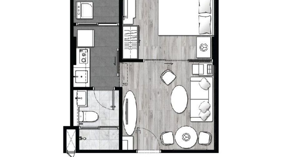 For sale 1 Beds condo in Lat Phrao, Bangkok
