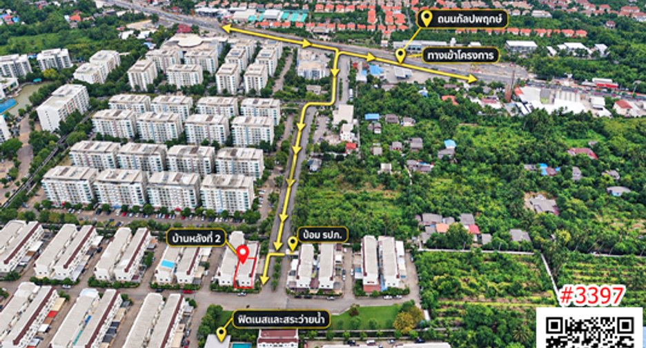 Casa adosada en venta de 3 habitaciones en Phasi Charoen, Bangkok