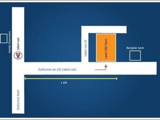 For rent land in Bang Na, Bangkok