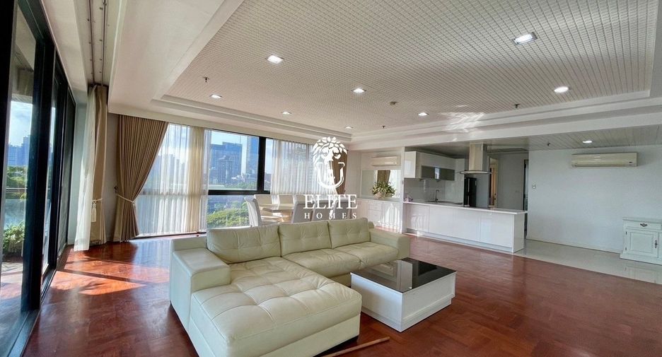 Wohnung zur Miete mit 3 Zimmer in Pathum Wan, Bangkok