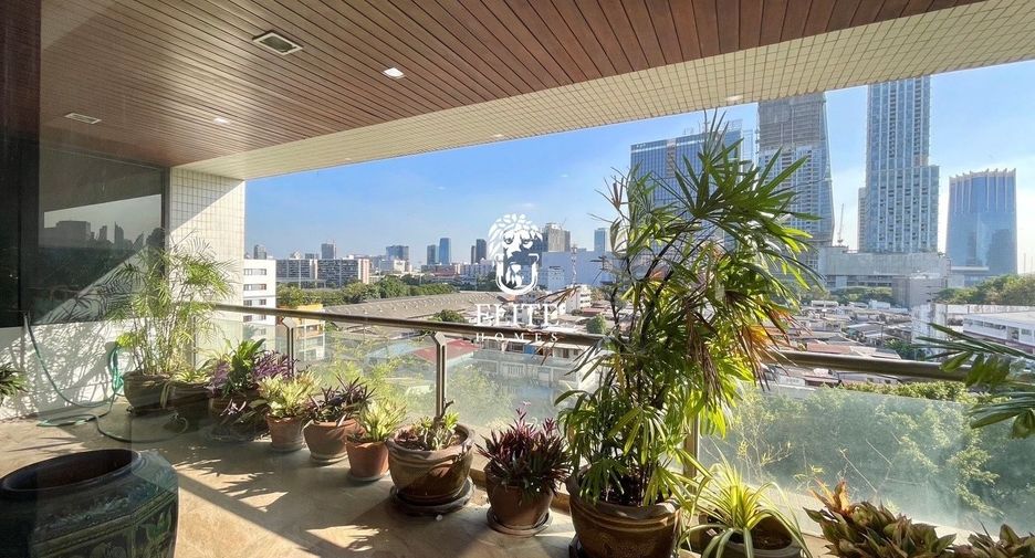 Wohnung zur Miete mit 3 Zimmer in Pathum Wan, Bangkok