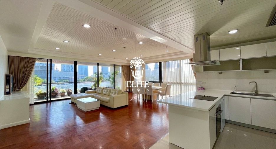 Wohnung zur Miete mit 3 Zimmer in Pathum Wan, Bangkok