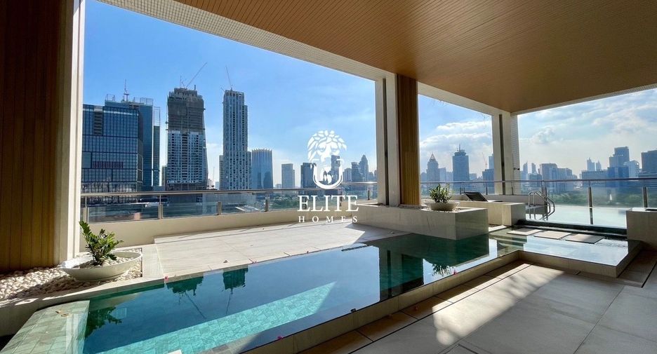 Wohnung zur Miete mit 3 Zimmer in Pathum Wan, Bangkok