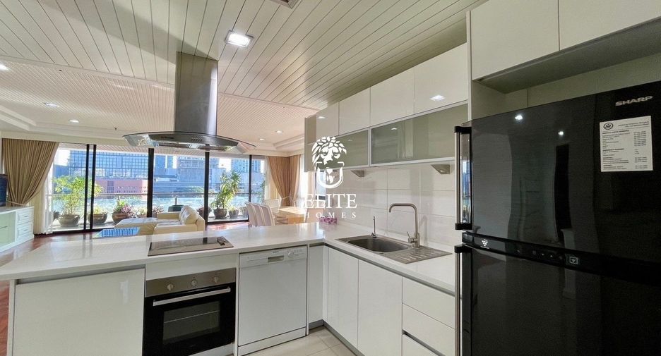 Wohnung zur Miete mit 3 Zimmer in Pathum Wan, Bangkok