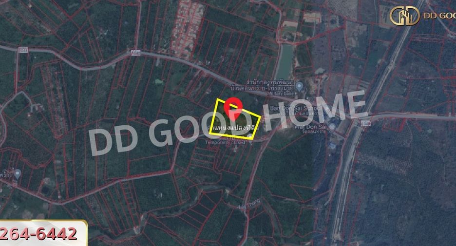 For sale land in Thap Sakae, Prachuap Khiri Khan
