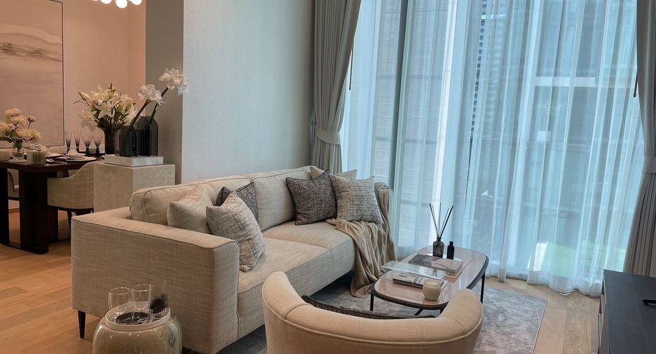Wohnung zur Miete mit 2 Zimmer in Pathum Wan, Bangkok