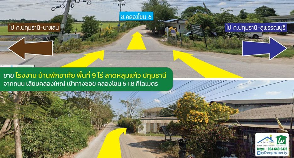 Lagerhaus zum Kauf in Lat Lum Kaeo, Pathum Thani