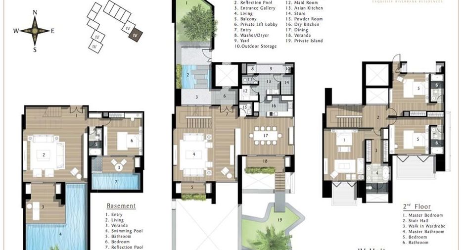 For rent 4 ベッドルーム condo in Yan Nawa, Bangkok