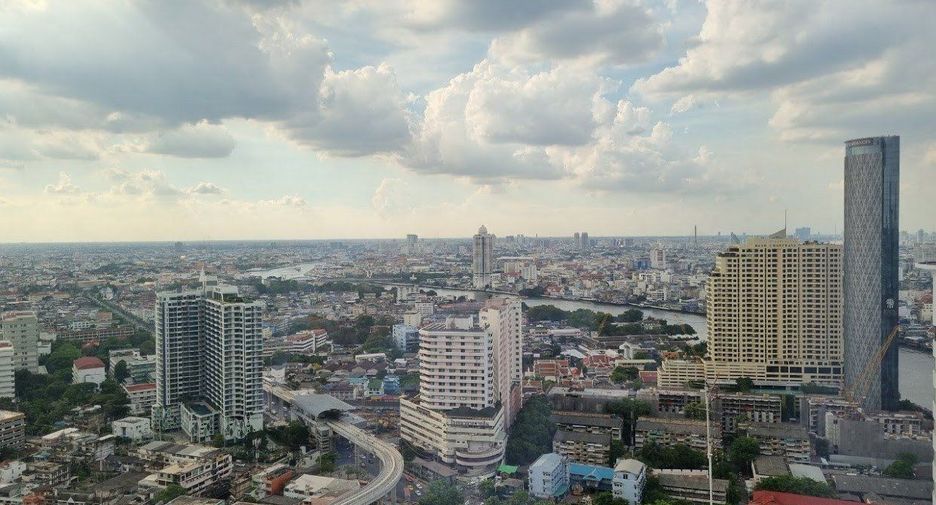 For rent 2 bedrooms condo in Khlong San, Bangkok