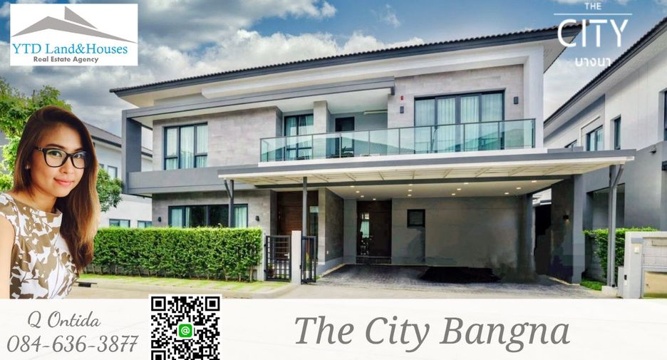 ให้เช่า 4 เตียง บ้านเดี่ยว ใน บางพลี, สมุทรปราการ