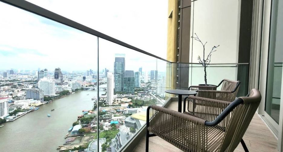 For rent and for sale 2 bed condo in Khlong San, Bangkok