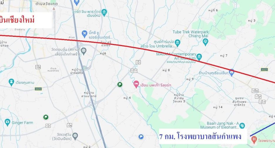 Terreno en venta en San Kamphaeng, Chiang Mai