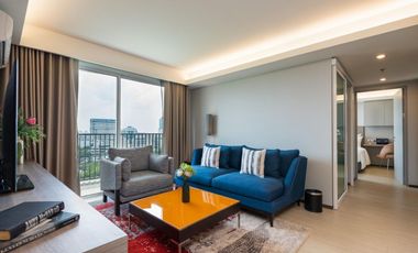 For rent 2 bedrooms serviced apartment in Huai Khwang, Bangkok