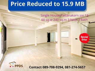 For sale 3 bedrooms house in Suan Luang, Bangkok