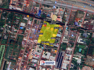 For sale land in Huai Khwang, Bangkok