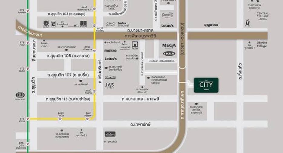 出租 4 卧室 独立屋 在 Bang Phli, Samut Prakan