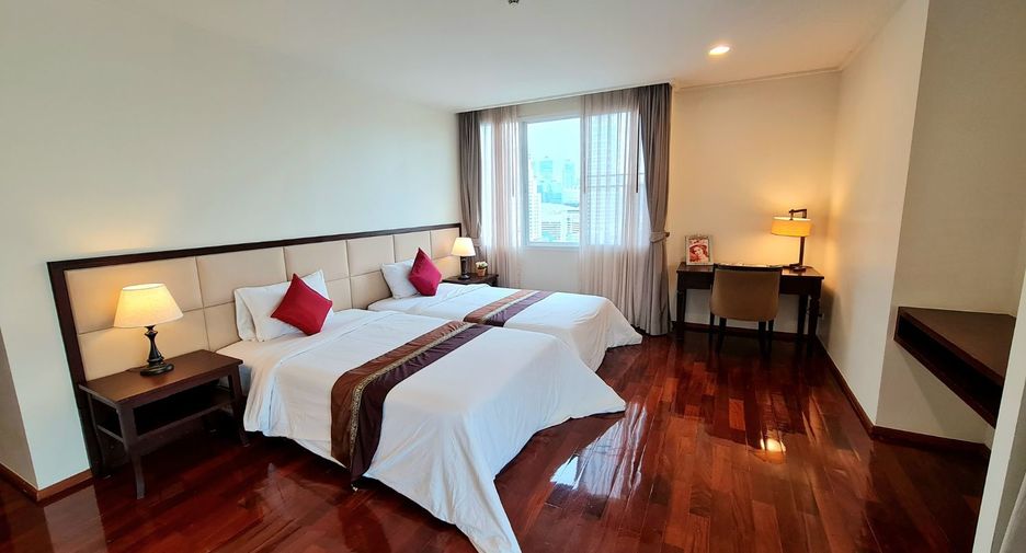 Serviced Apartment zur Miete mit 3 Zimmer in Watthana, Bangkok