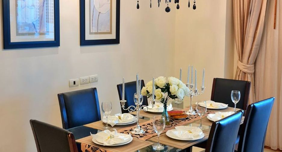 Serviced Apartment zur Miete mit 3 Zimmer in Watthana, Bangkok