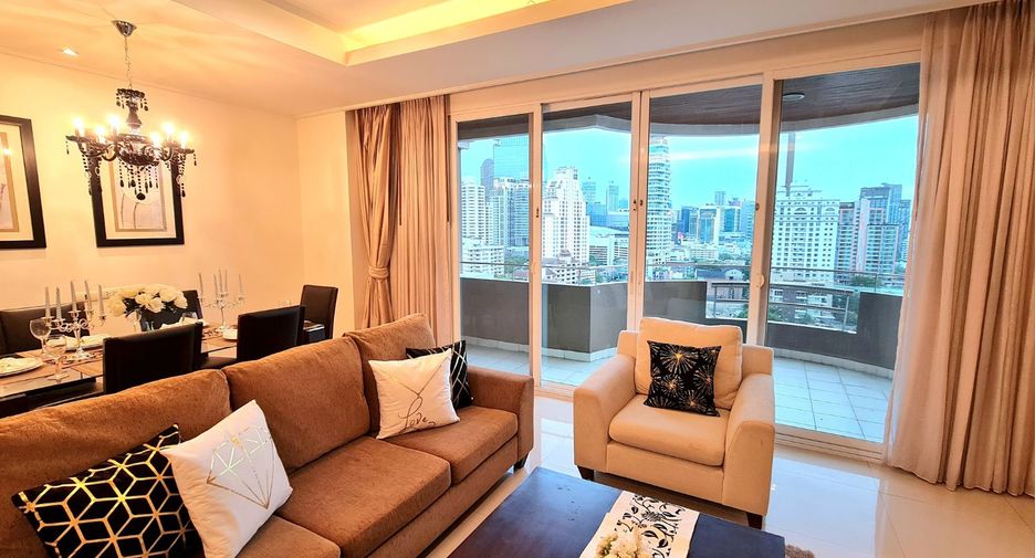 Serviced Apartment zur Miete mit 3 Zimmer in Watthana, Bangkok