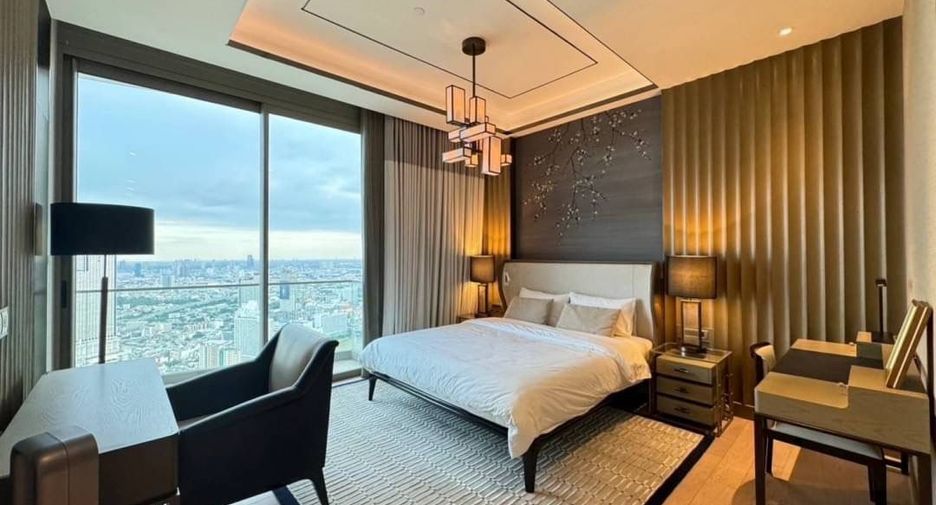 For rent 2 bedrooms condo in Khlong San, Bangkok