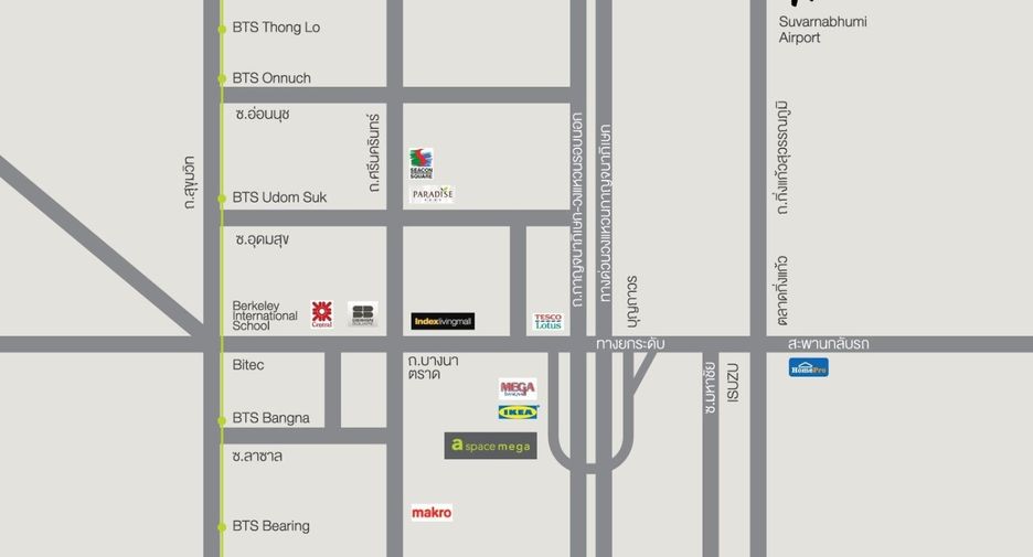 For sale 1 Beds condo in Bang Phli, Samut Prakan