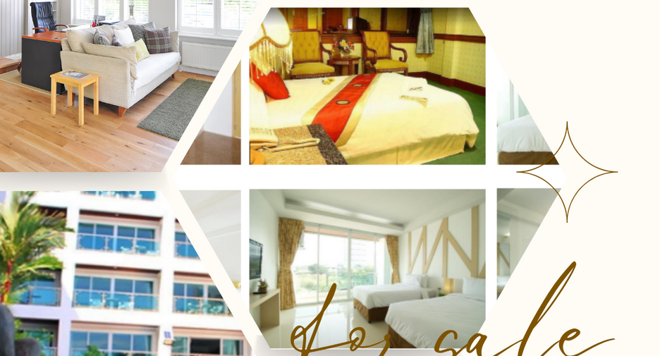 For sale 90 Beds hotel in Jomtien, Pattaya