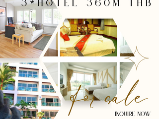 For sale 90 bed hotel in Jomtien, Pattaya