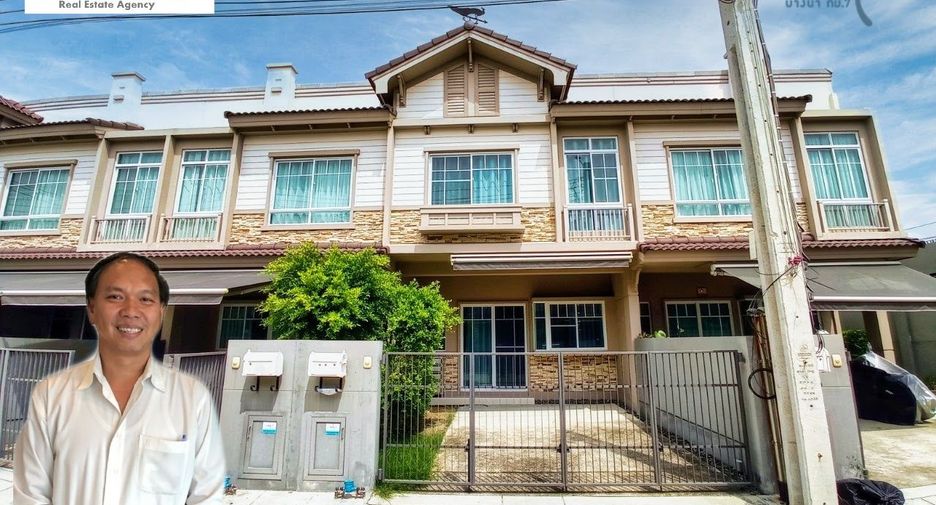 For rent 2 bed townhouse in Bang Phli, Samut Prakan