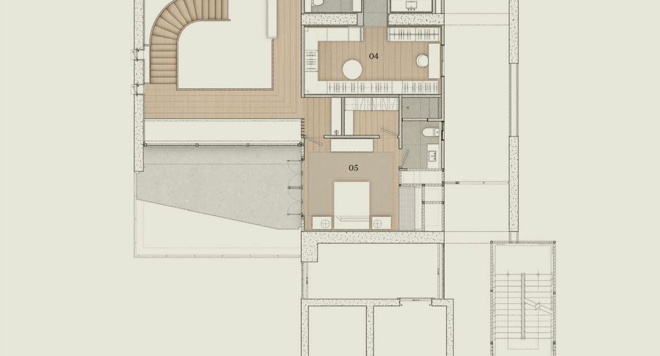Condo en venta de 3 habitaciones en Yan Nawa, Bangkok