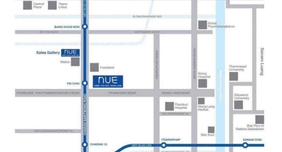 À vendre 1 chambre condo à Bangkok Noi, Bangkok