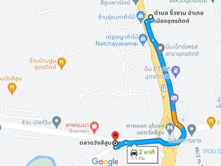 For rent そして for sale land in Mueang Uttaradit, Uttaradit