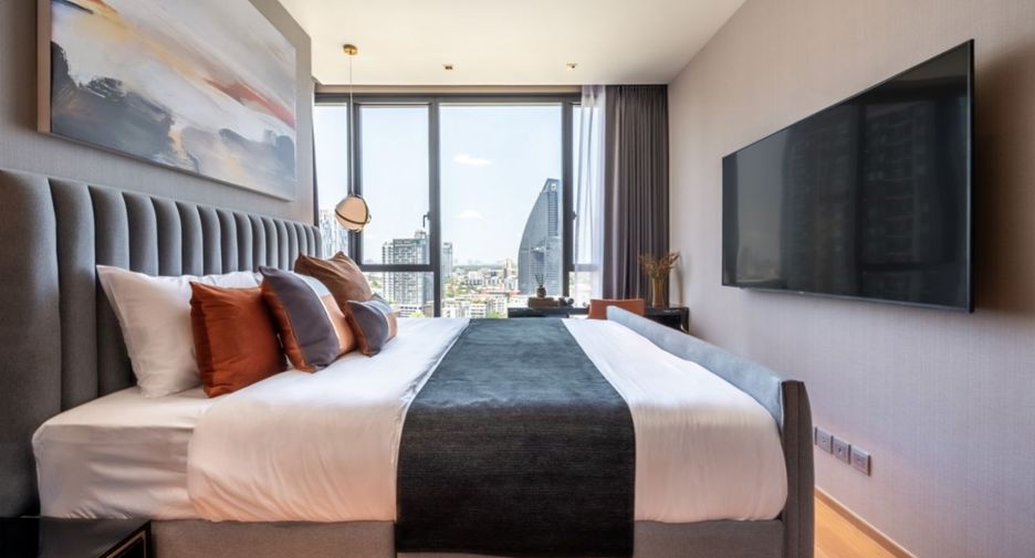 For rent 2 bedrooms condo in Khlong Toei, Bangkok