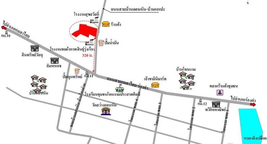 For sale warehouse in Kamalasai, Kalasin