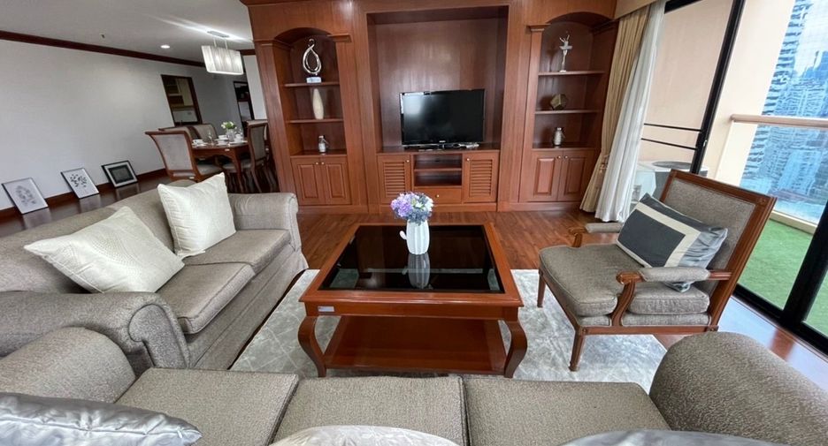 Apartamento con servicios en alquiler de 3 habitaciones en Watthana, Bangkok