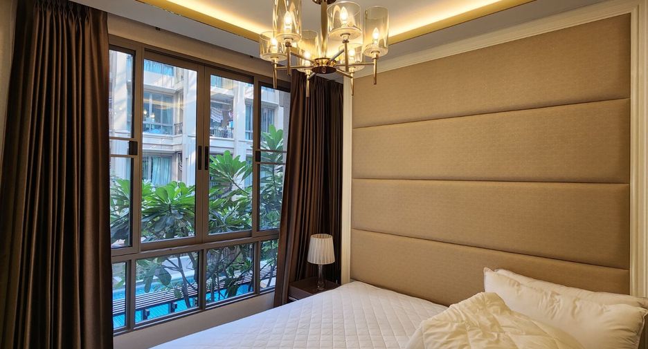 For rent and for sale studio condo in Huai Khwang, Bangkok