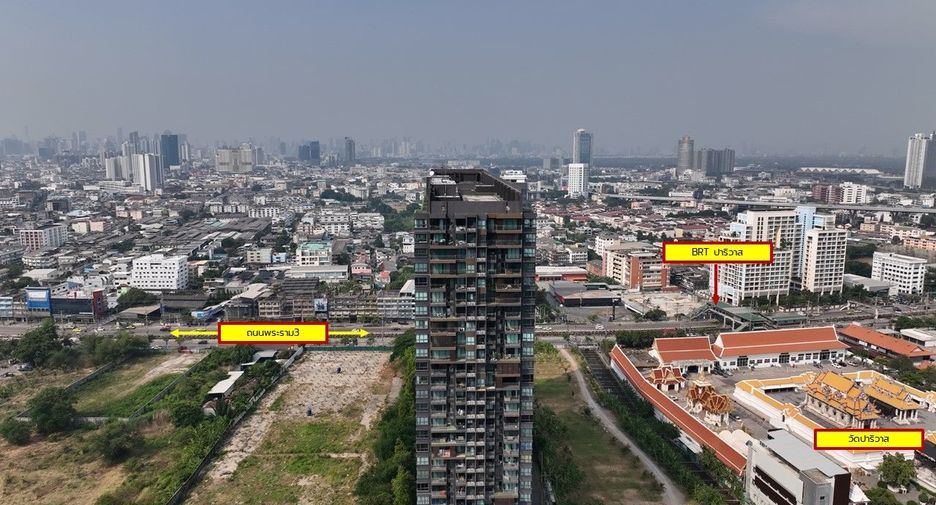 For sale 1 bed condo in Yan Nawa, Bangkok