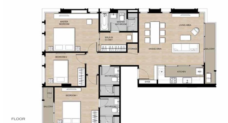 For sale 3 bedrooms condo in Suan Luang, Bangkok