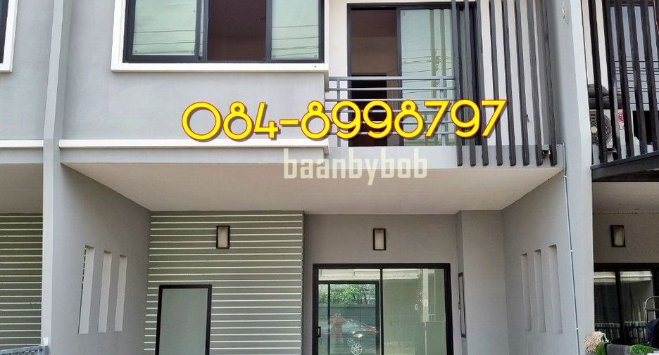 For sale 3 bed townhouse in Bang Bua Thong, Nonthaburi