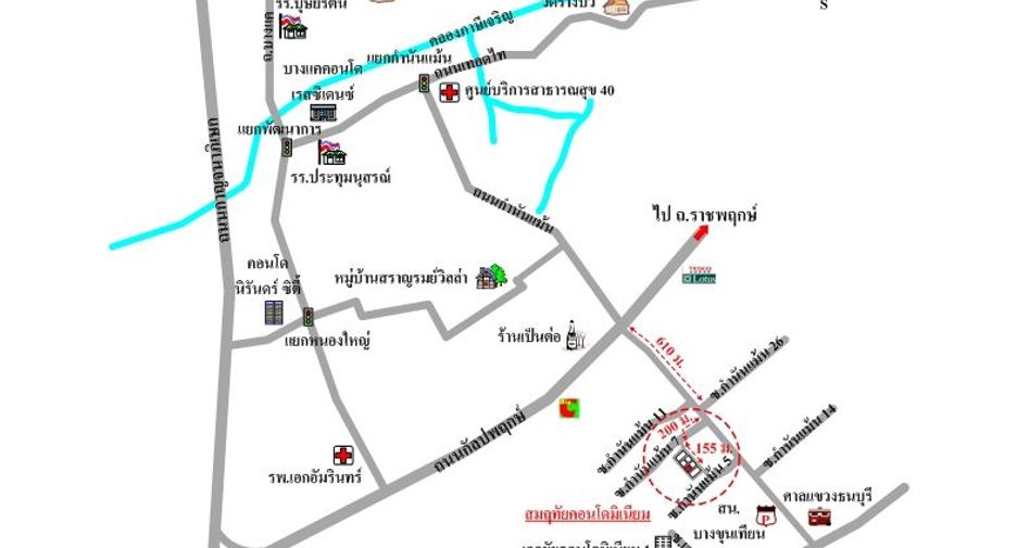 For sale studio apartment in Phasi Charoen, Bangkok