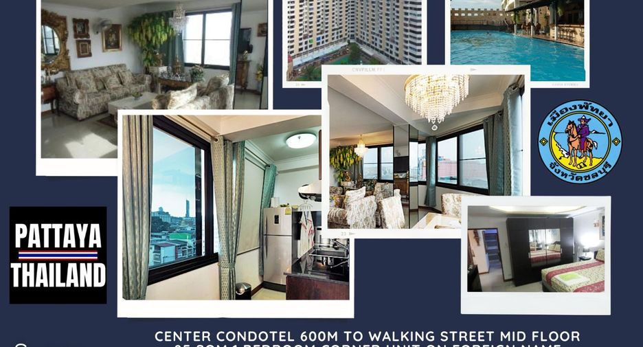 For sale 1 bed apartment in Bang Lamung, Chonburi