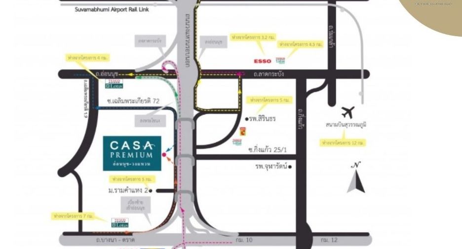 Casa en venta de 4 habitaciones en Prawet, Bangkok