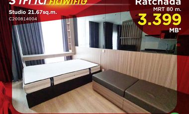 For sale 1 bed condo in Huai Khwang, Bangkok