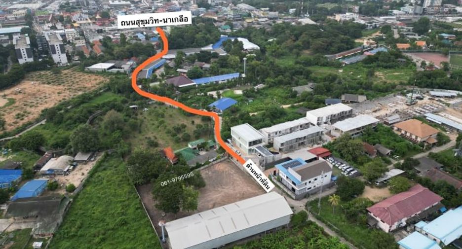 À vendre terrain à Bang Lamung, Chonburi