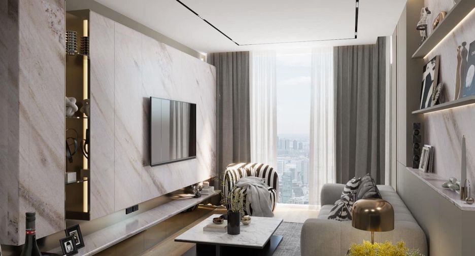 Condo en alquiler de 2 habitaciones en Pathum Wan, Bangkok