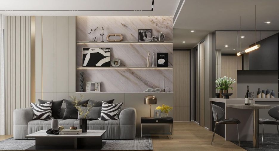 Condo en alquiler de 2 habitaciones en Pathum Wan, Bangkok