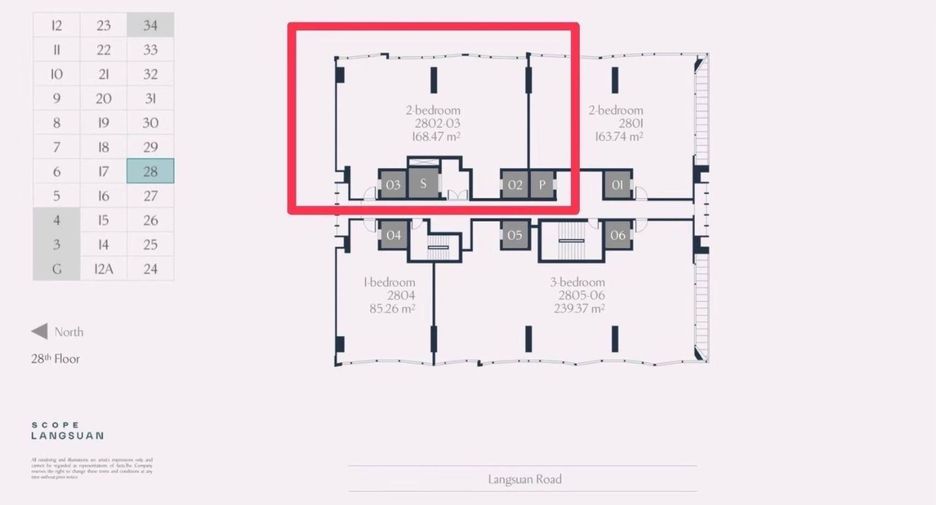 Condo en venta de 2 habitaciones en Pathum Wan, Bangkok