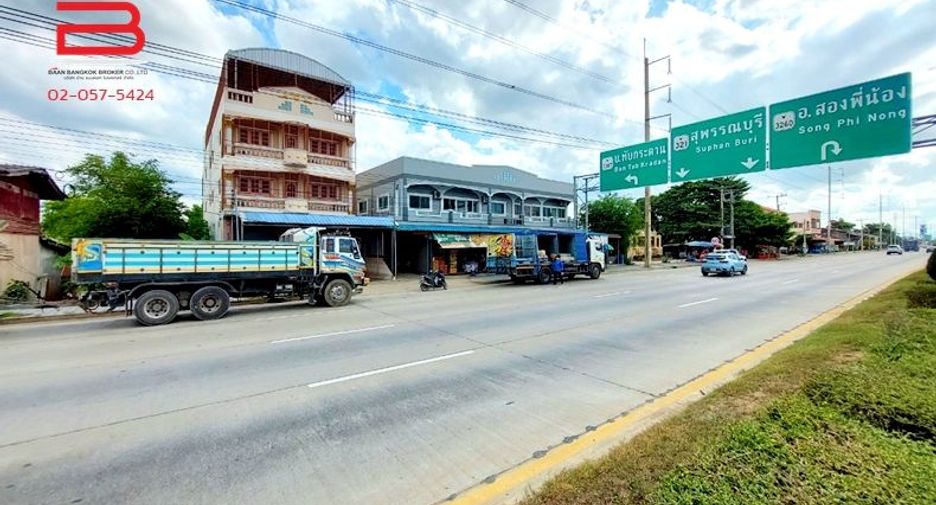 For sale 22 bed retail Space in Song Phi Nong, Suphan Buri