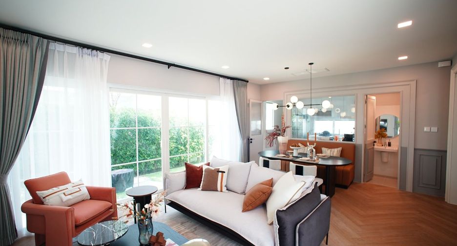 Casa en alquiler de 3 habitaciones en Bang Phli, Samut Prakan